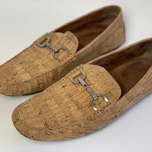 Donald J Pliner Drivers Mens 9 Cork Brown